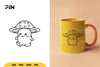 Kawaii Mushroom SVG Bundle