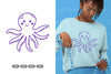 Kawaii Octopus Sea Animal SVG Bundle