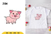 Kawaii Pig SVG Bundle