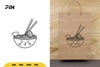 Kawaii Ramen Bowl SVG Bundle