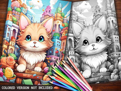 Kawaii Animal Coloring Books - CraftNest
