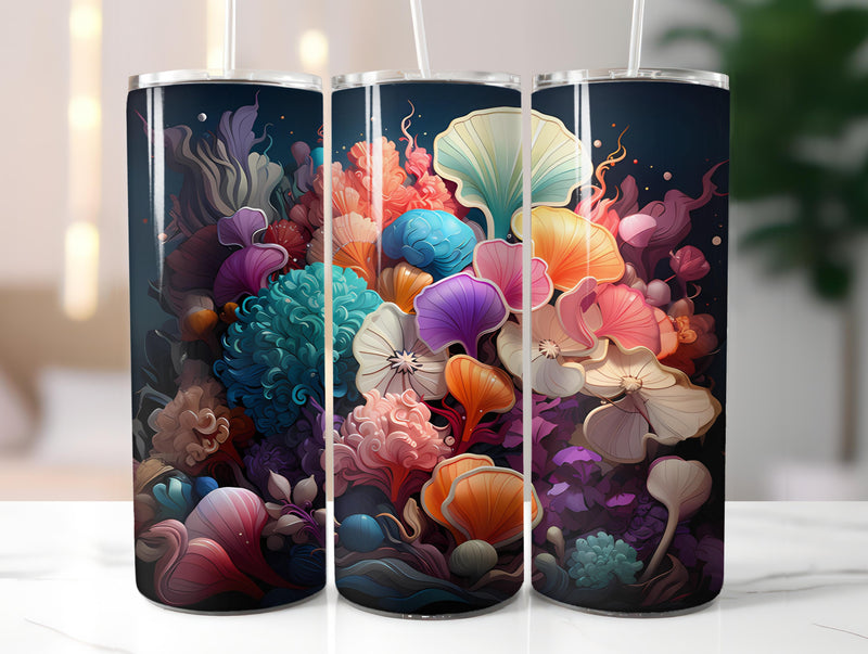 Kawaii Beach 1 Tumbler Wrap - CraftNest