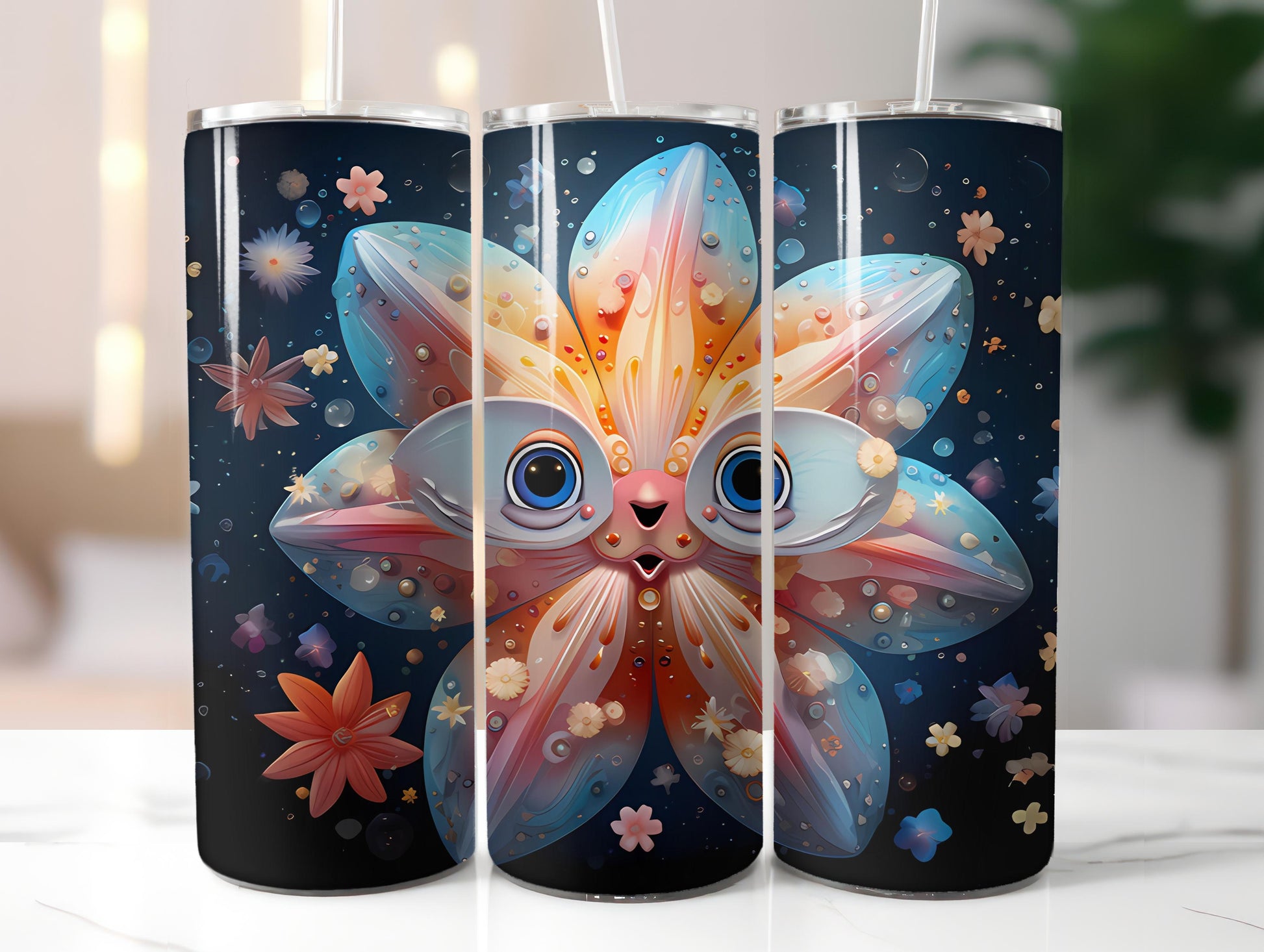 Kawaii Beach 1 Tumbler Wrap - CraftNest