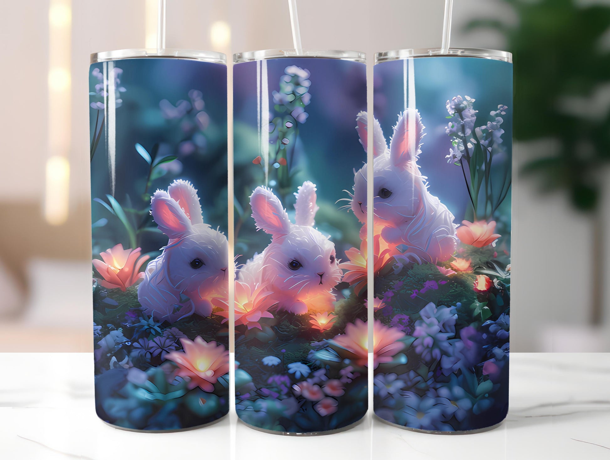 Kawaii Easter 5 Tumbler Wrap - CraftNest