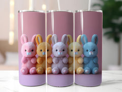 Kawaii Easter 3 Tumbler Wrap - CraftNest