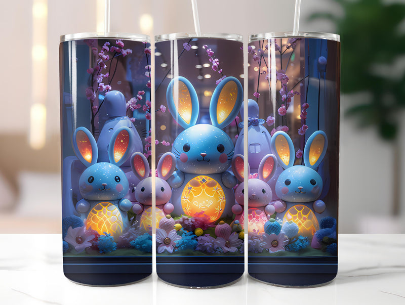 Kawaii Easter 4 Tumbler Wrap - CraftNest
