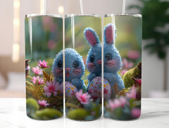 Kawaii Easter 3 Tumbler Wrap - CraftNest