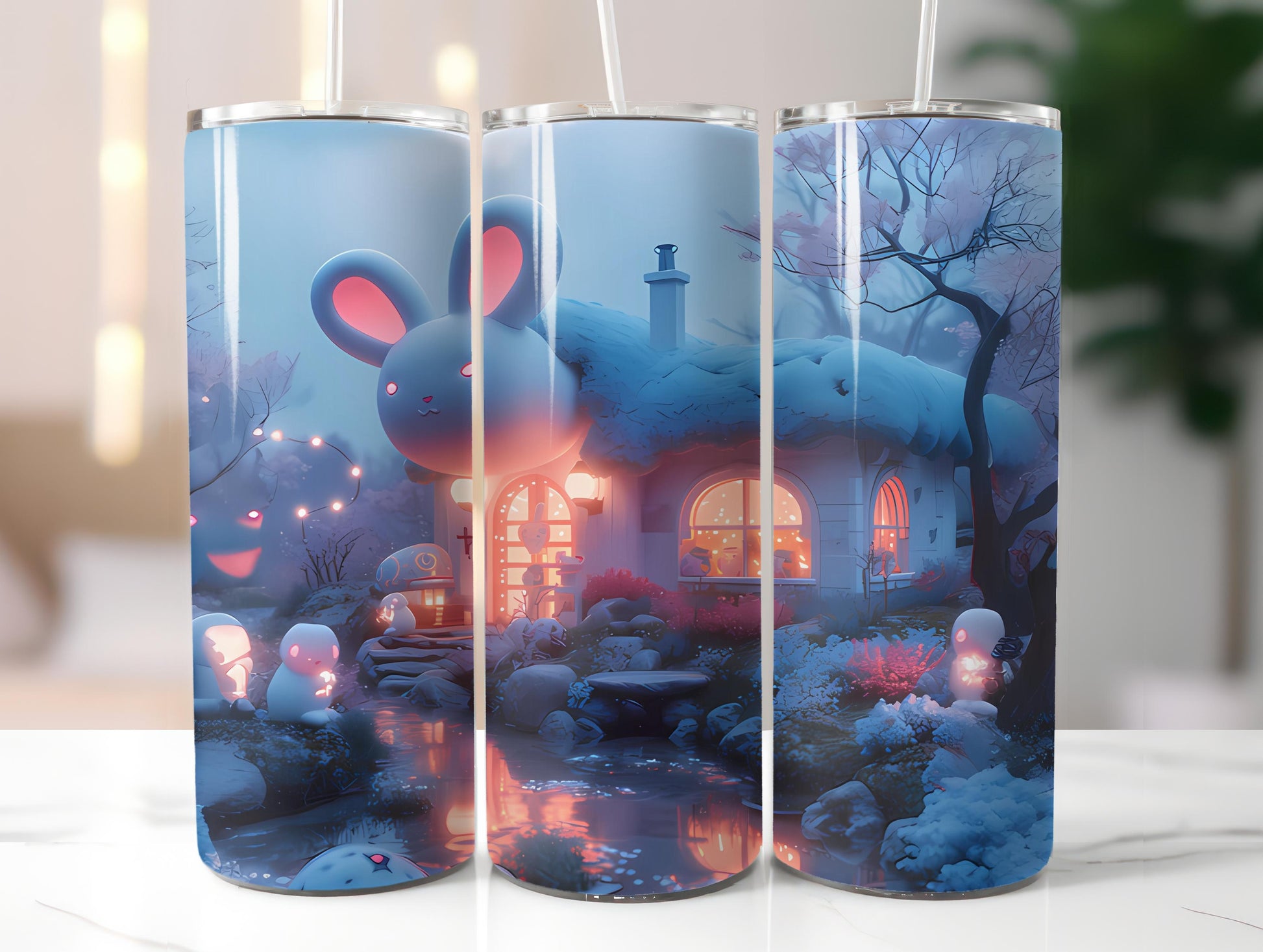 Kawaii Easter 2 Tumbler Wrap - CraftNest