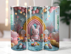 Kawaii Easter 2 Tumbler Wrap - CraftNest