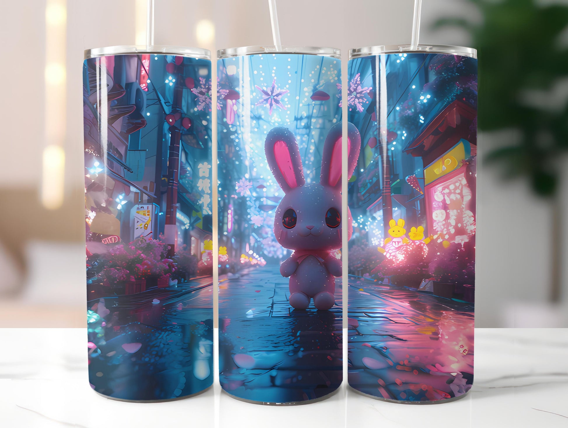 Kawaii Easter 4 Tumbler Wrap - CraftNest