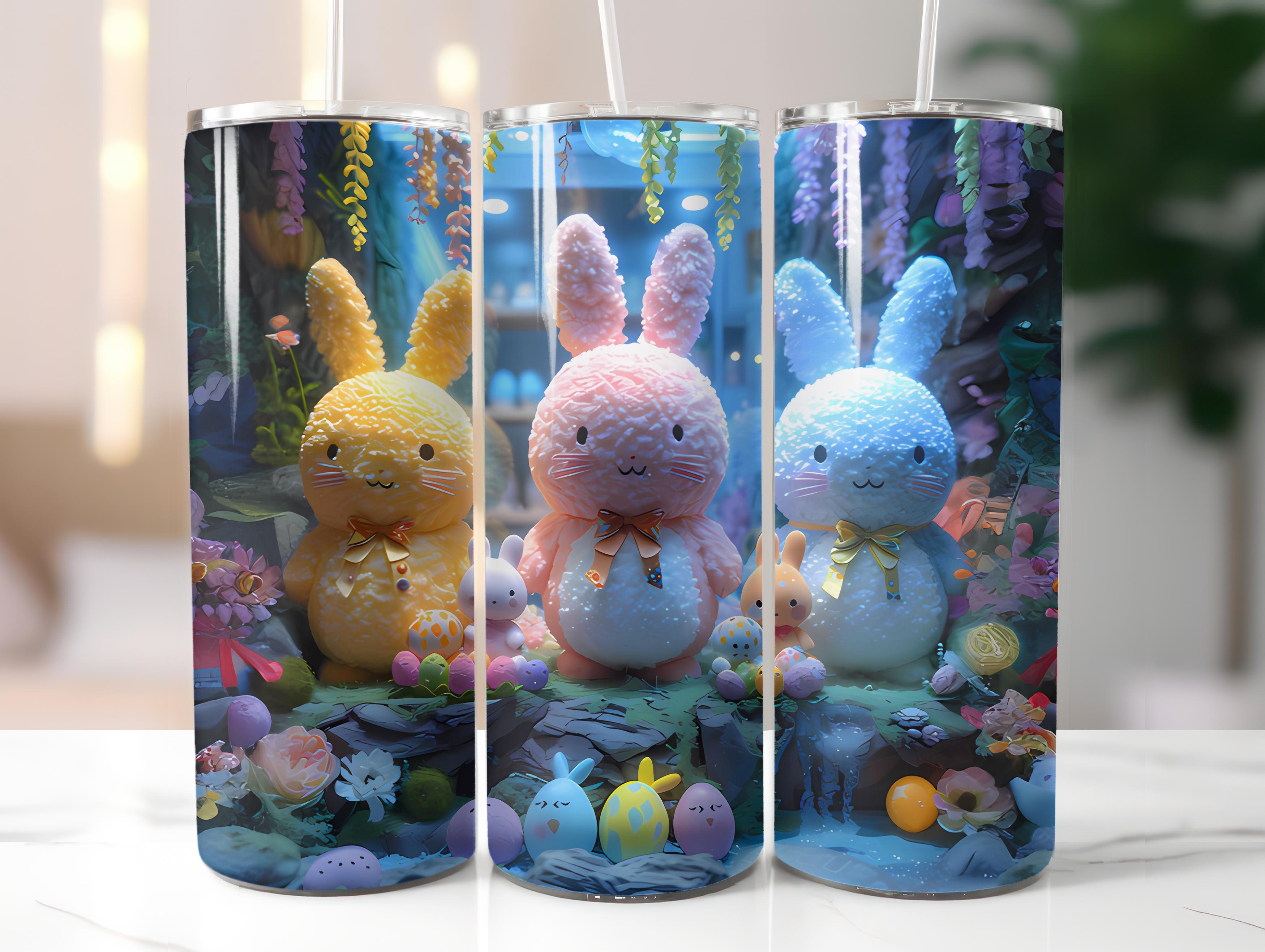 Kawaii Easter 2 Tumbler Wrap - CraftNest