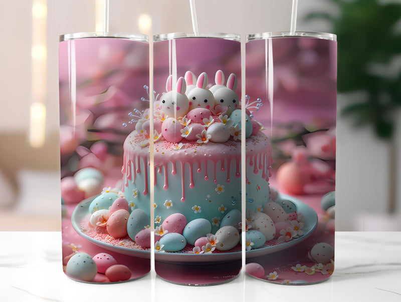Kawaii Easter 5 Tumbler Wrap - CraftNest