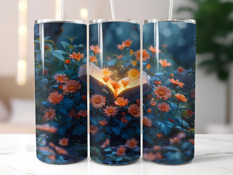 Kawaii Flowers Tumbler Wrap - CraftNest - Digital Crafting and Art