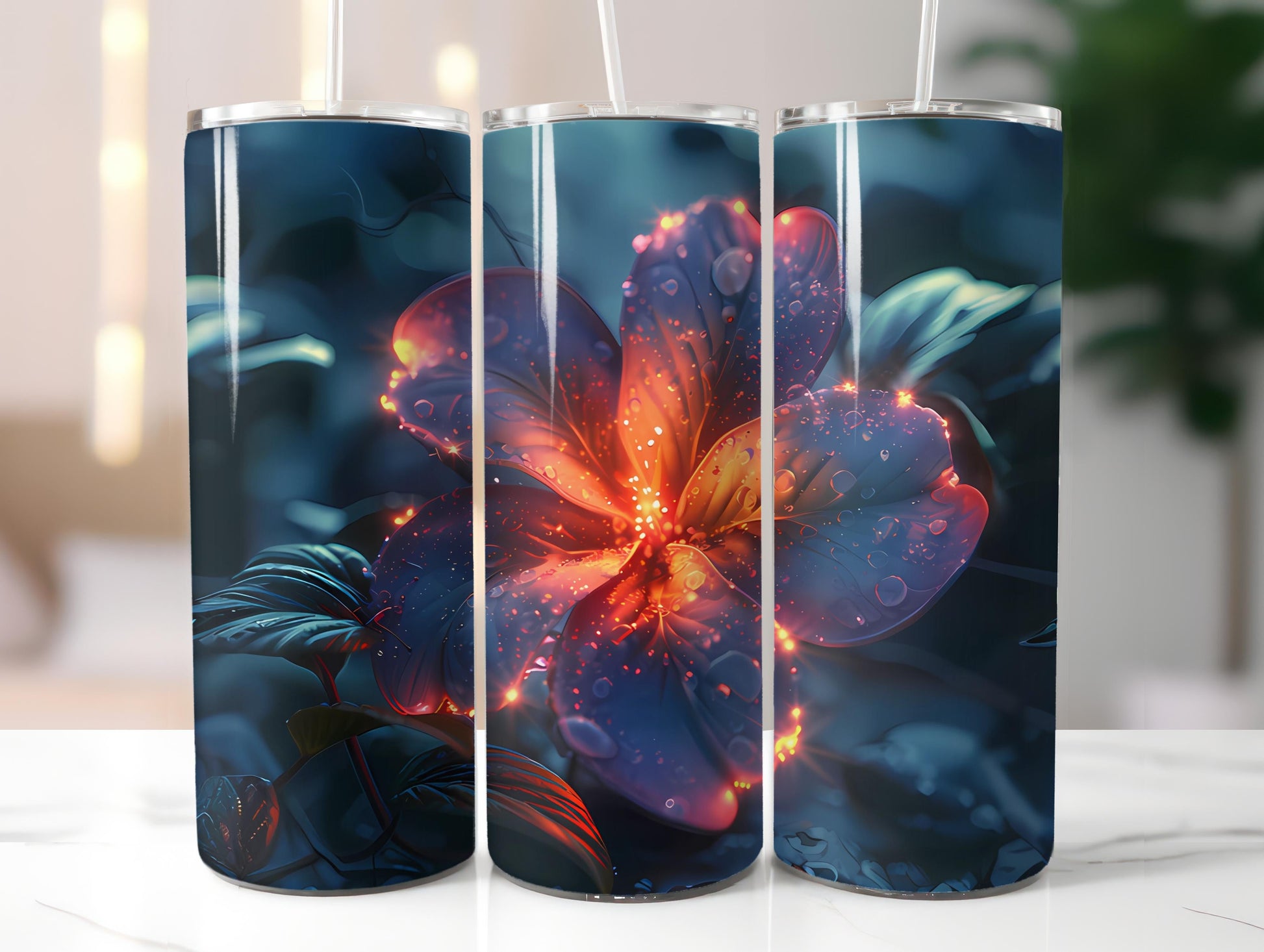 Kawaii Flowers Tumbler Wrap - CraftNest - Digital Crafting and Art