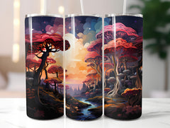 Kawaii Forest 3 Tumbler Wrap - CraftNest