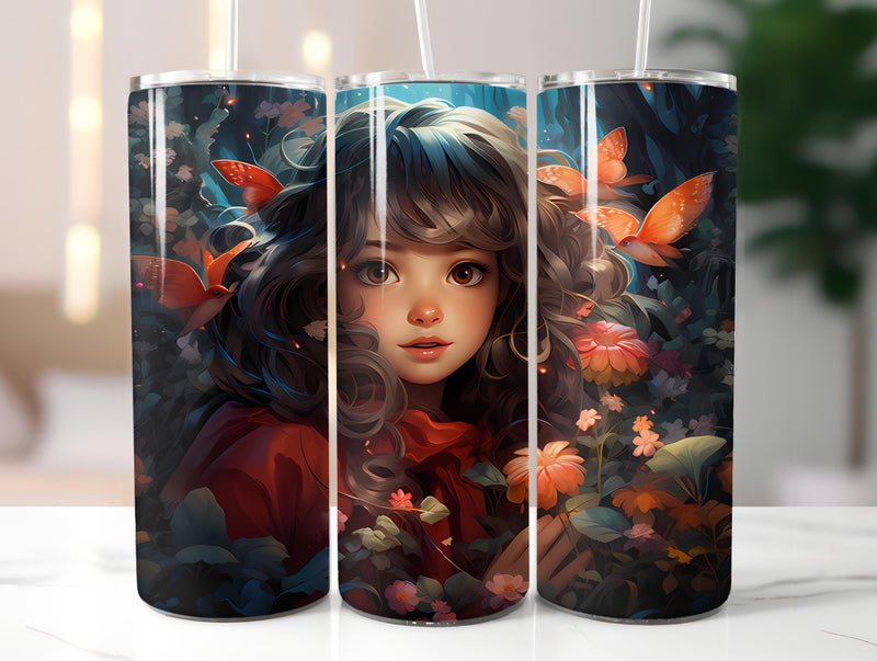 Kawaii Forest 4 Tumbler Wrap - CraftNest