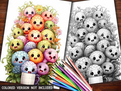 Kawaii Garden Coloring Books - CraftNest