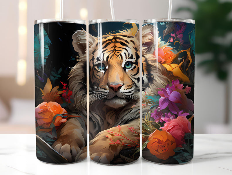 Kawaii Jungle 1 Tumbler Wrap - CraftNest