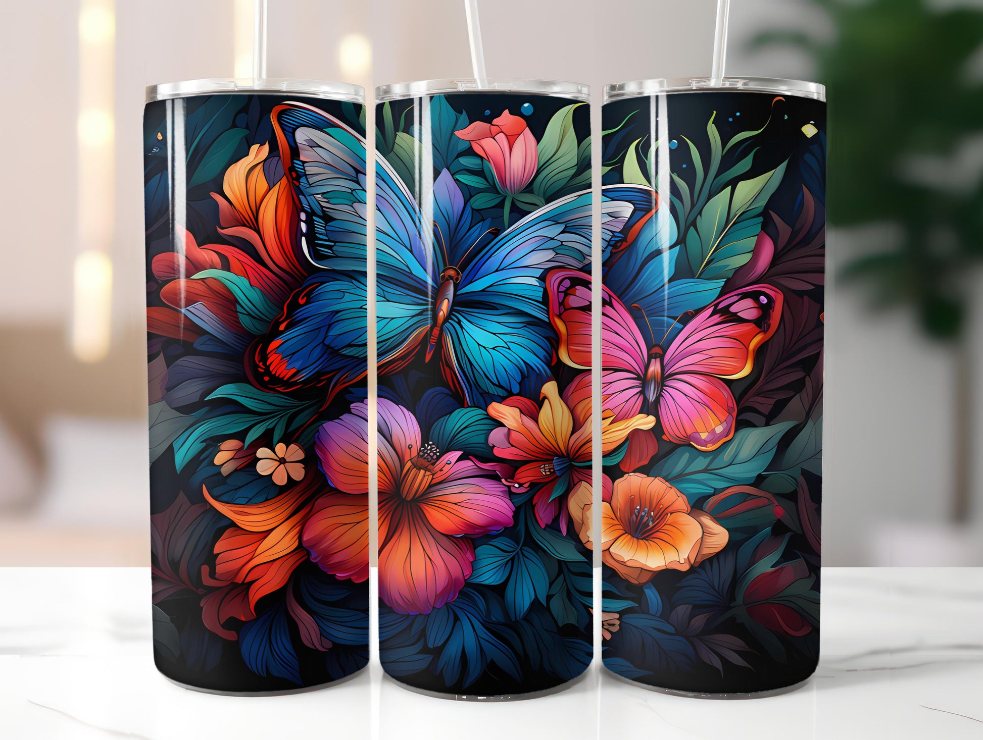 Kawaii Jungle 1 Tumbler Wrap - CraftNest
