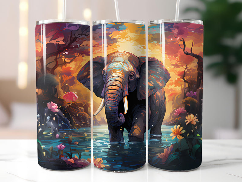 Kawaii Jungle 1 Tumbler Wrap - CraftNest