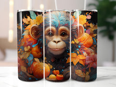Kawaii Jungle 1 Tumbler Wrap - CraftNest