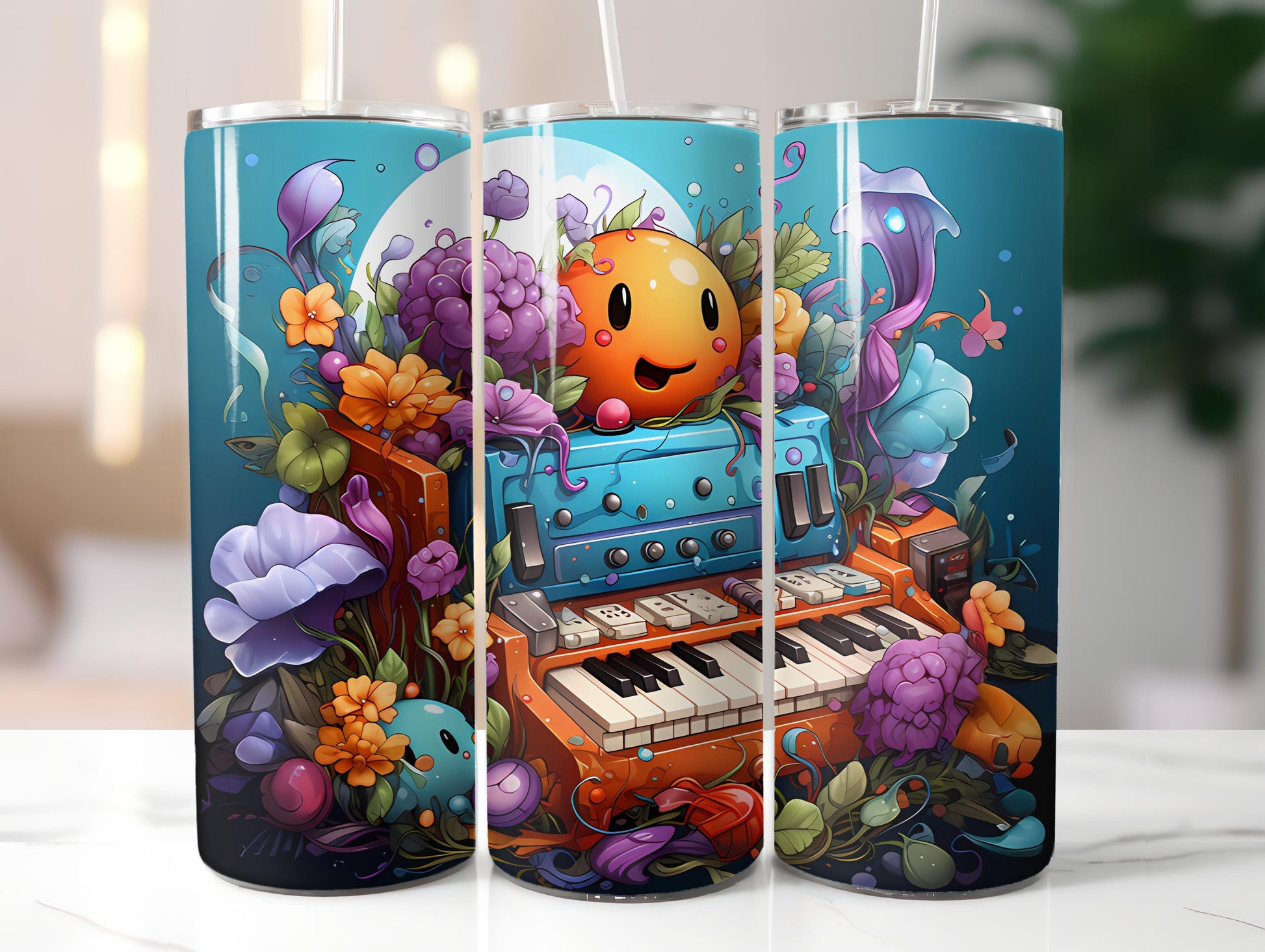 Kawaii Musical 1 Tumbler Wrap - CraftNest