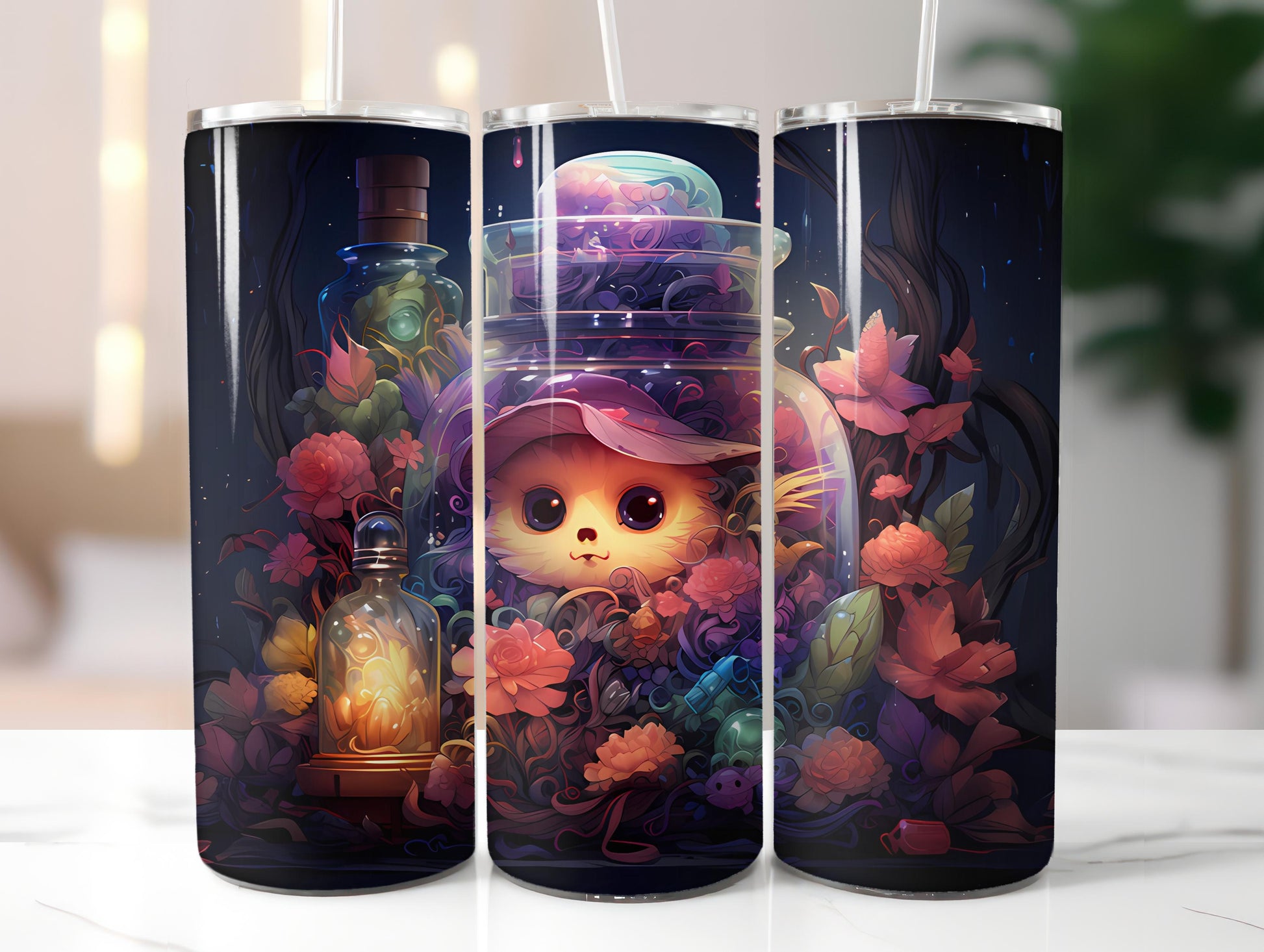 Kawaii Pirates 2 Tumbler Wrap - CraftNest