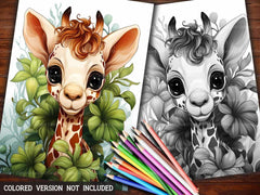 Kawaii Safari Coloring Books - CraftNest