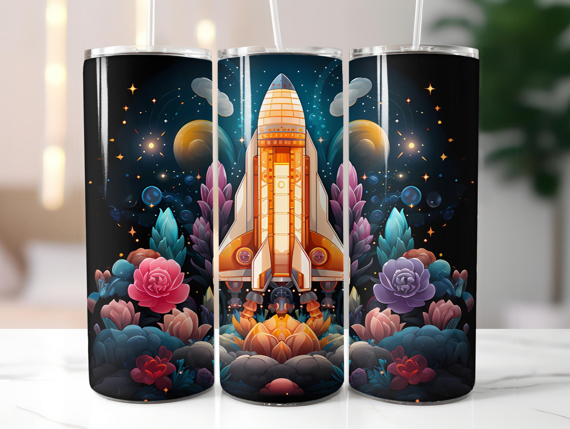 Kawaii Space 1 Tumbler Wrap - CraftNest