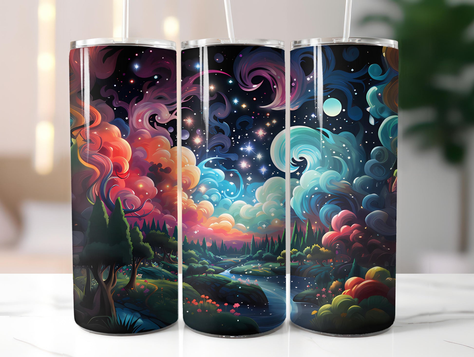 Kawaii Space 1 Tumbler Wrap - CraftNest