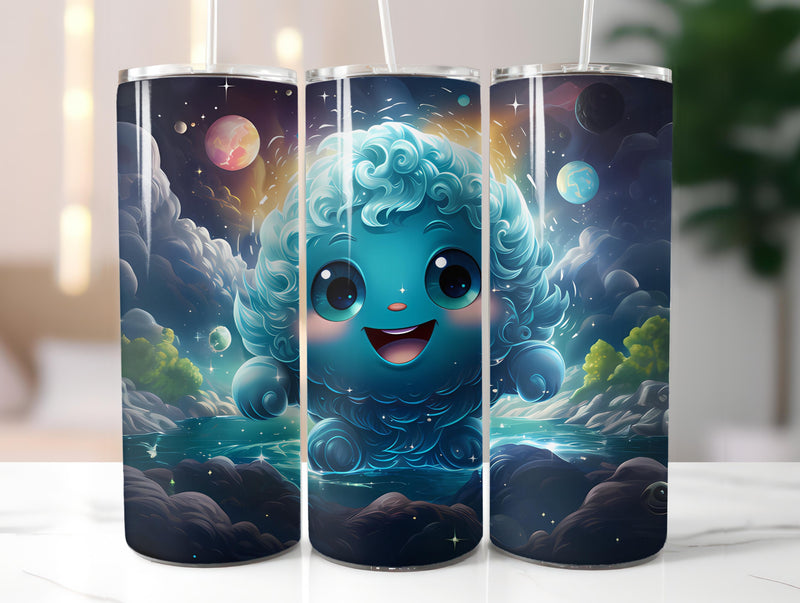 Kawaii Space 1 Tumbler Wrap - CraftNest