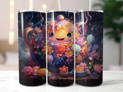 Kawaii Tea 3 Tumbler Wrap - CraftNest