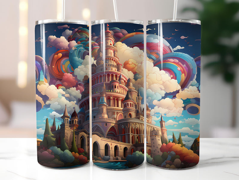 Kawaii Travel 3 Tumbler Wrap - CraftNest