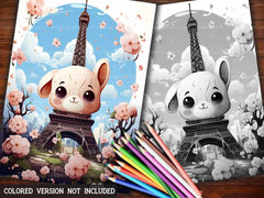 Kawaii Travel Coloring Books - CraftNest