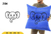Kawaii Cute Elephant Head SVG Bundle