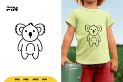Kawaii Cute Koala SVG Bundle - CraftNest - Digital Crafting and Art