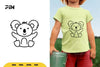 Kawaii Cute Koala SVG Bundle