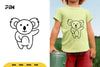 Kawaii Cute Koala SVG Bundle