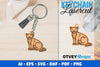 Keychain Animals Lasercut SVG Bundle