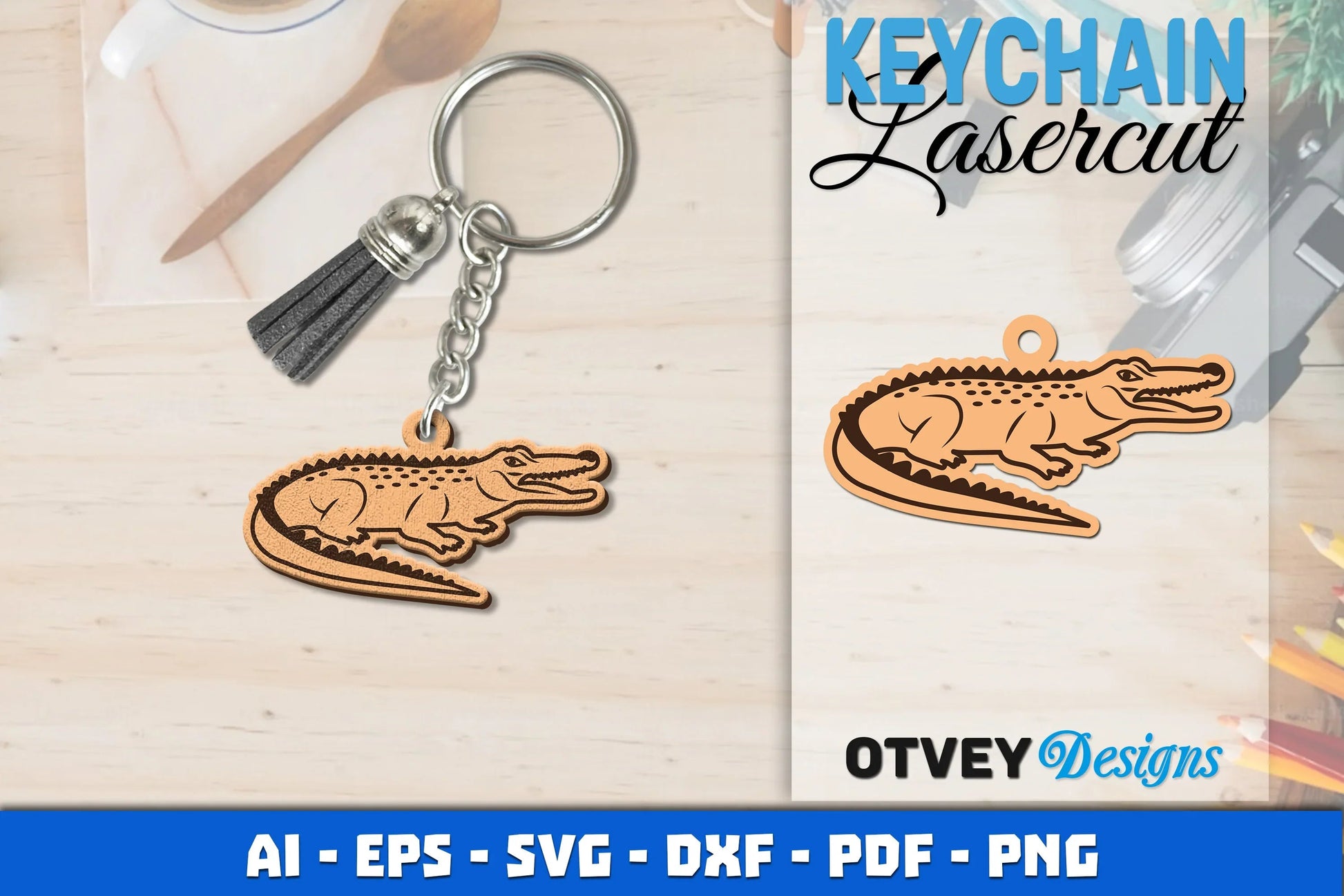 Keychain Animals Lasercut SVG Bundle 7 - CraftNest - Digital Crafting and Art
