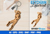 Keychain Diving Lasercut SVG Bundle