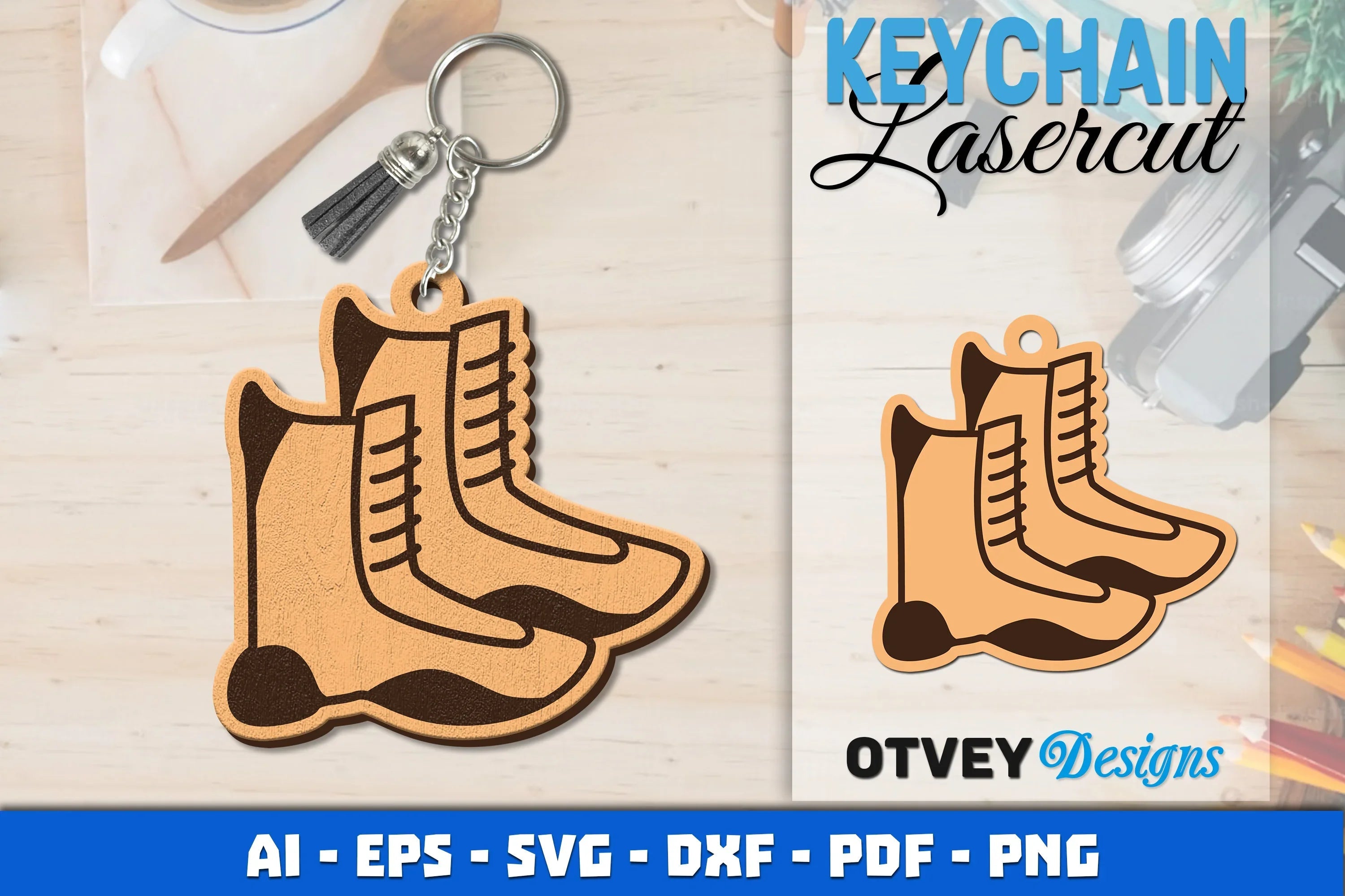 Keychain Diving Lasercut SVG Bundle 5 - CraftNest - Digital Crafting and Art