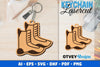 Keychain Diving Lasercut SVG Bundle