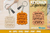 Keychain Halloween Lasercut SVG Bundle