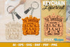 Keychain Halloween Lasercut SVG Bundle