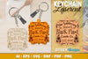 Keychain Halloween Lasercut SVG Bundle
