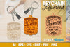 Keychain Halloween Lasercut SVG Bundle