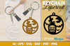 Keychain Halloween Lasercut SVG Bundle