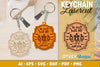 Keychain Halloween Lasercut SVG Bundle