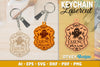 Keychain Halloween Lasercut SVG Bundle